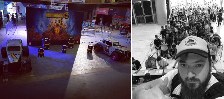 Τα Legend Cars της Fanny Flutters Racing Team κοντά στη νεολαία...