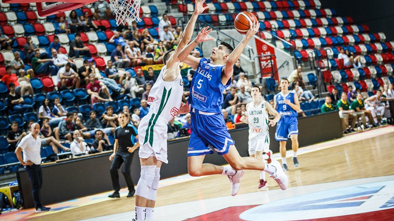 Μπάσκετ: Ήττα στην παράταση για την Εθνική νέων ανδρών με 88-86 από τη Λιθουανία