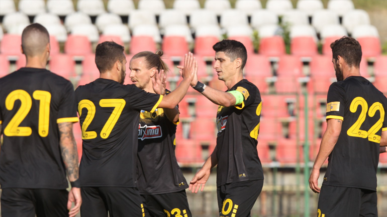 Βελτιωμένη η ΑΕΚ στο ισόπαλο (1-1) φιλικό παιχνίδι με τη Μακάμπι Νετάνια