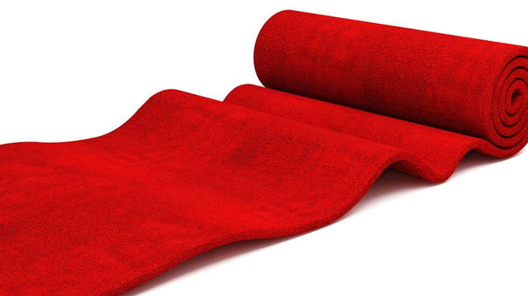 Το κόκκινο χαλί για την ορκωμοσία