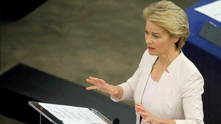 Η Ούρσουλα φον ντερ Λάιεν εξελέγη νέα πρόεδρος της Ευρωπαϊκής Επιτροπής