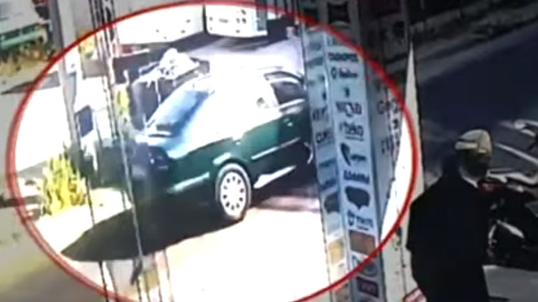 Καρέ-καρέ η κλοπή του υπηρεσιακού οχήματος στο Ίλιον