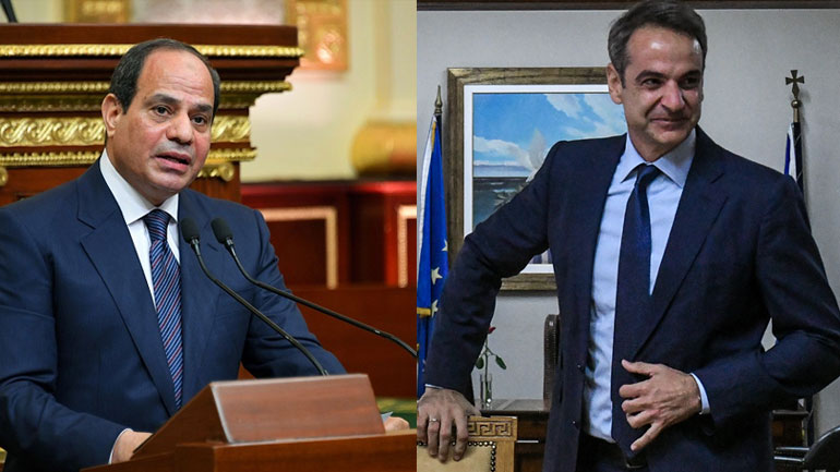 Αίγυπτος: Πρόσκληση να επισκεφθεί το Κάιρο απηύθυνε ο Αλ Σίσι στον Κυρ. Μητσοτάκη