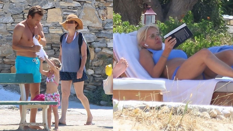 Ματέο Παντζόπουλος – Ελένη Μενεγάκη: Ξέγνοιαστες στιγμές με τη μικρή Μαρίνα στα Κουφονήσια!