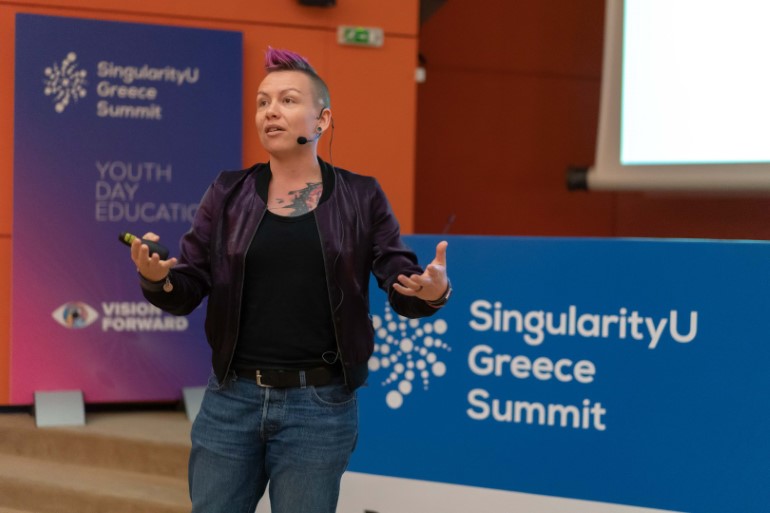 Η Anita Schjoll Brede (CEO & Co-founder Iris.ai, SingularityU Nordic Faculty)