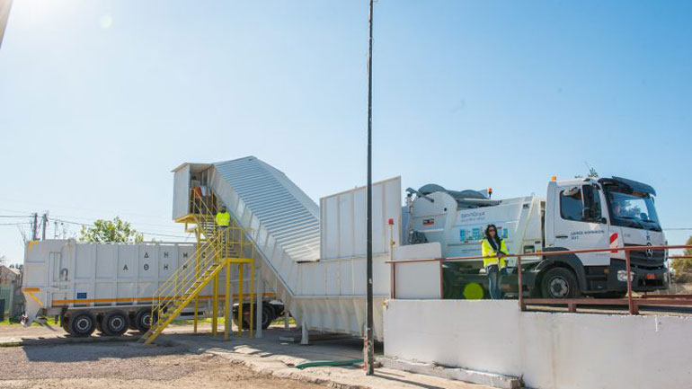 Αντίστροφη μέτρηση για την κατασκευή του σταθερού σταθμού μεταμόρφωσης απορριμάτων