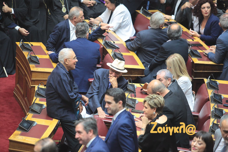 Κώστας Ζουράρις και Βασίλης Βασιλικός