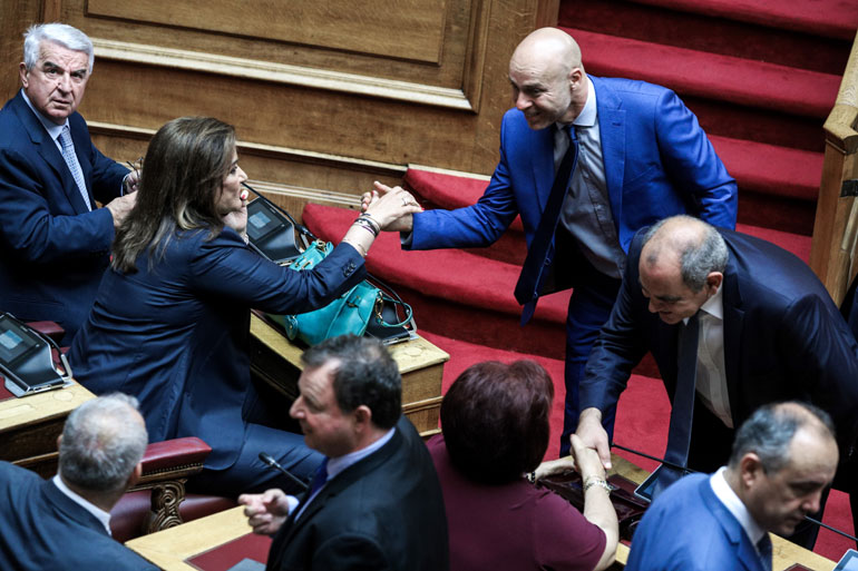 Ντόρα Μπακογιάννη και Γιώργος Αμυράς