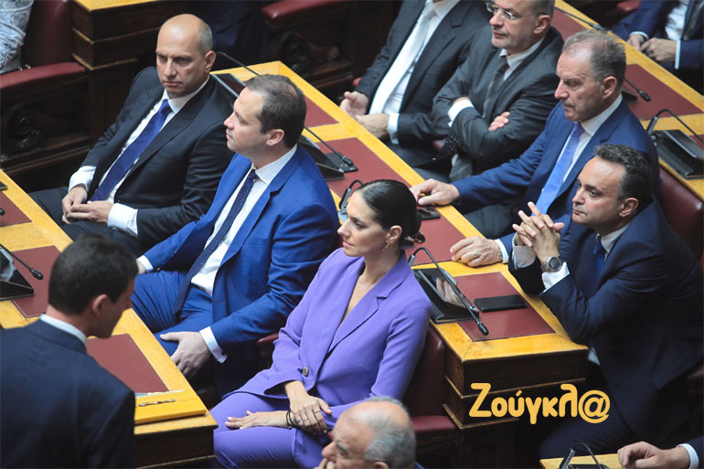 Η βουλευτής της ΝΔ Νόνη Δούνια