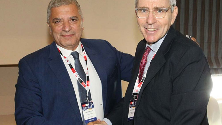 Συνάντηση Πατούλη με τον  Αμερικάνο πρέσβη Τζέφρυ Πάιατ