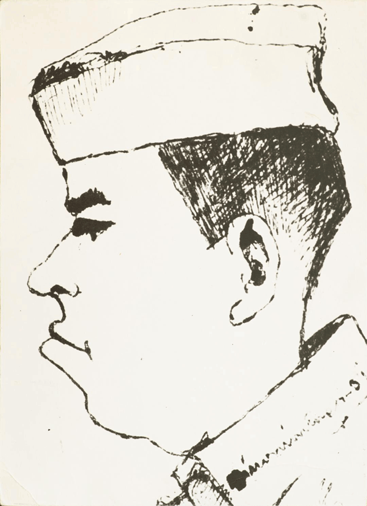 Σχέδιο για τον Θανάση Βέγγο με στολή εργασίας