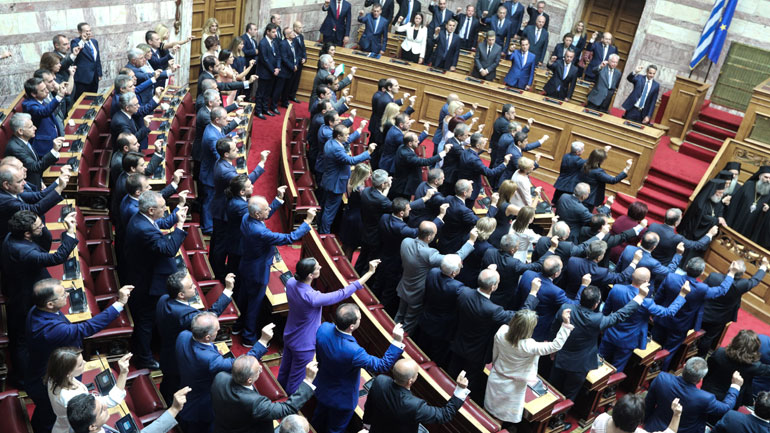 Αύριο η πρώτη συνεδρίαση της Κοινοβουλευτικής Ομάδας της ΝΔ