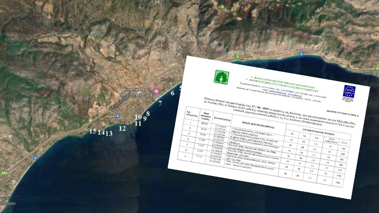 ΠΑΚΟΕ: Ανησυχητικά τα αποτελέσματα των μετρήσεων στην Κινέτα
