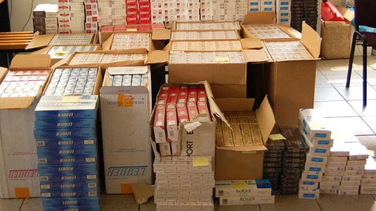 Δύο συλλήψεις για λαθραία τσιγάρα και κατάσχεση 11.000 πακέτων