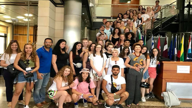 Νέοι από 12 ευρωπαϊκές χώρες συμμετέχουν στο πρόγραμμα «EU & U» που φιλοξενεί στην Κύπρο η  οργάνωση Νεολαίας Youth Dynamics 