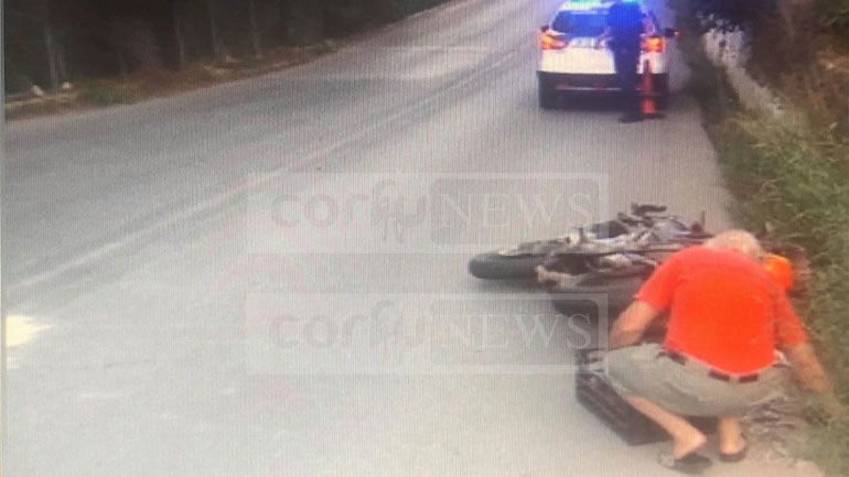 Θανατηφόρο τροχαίο στην Κέρκυρα με θύμα οδηγό μηχανής