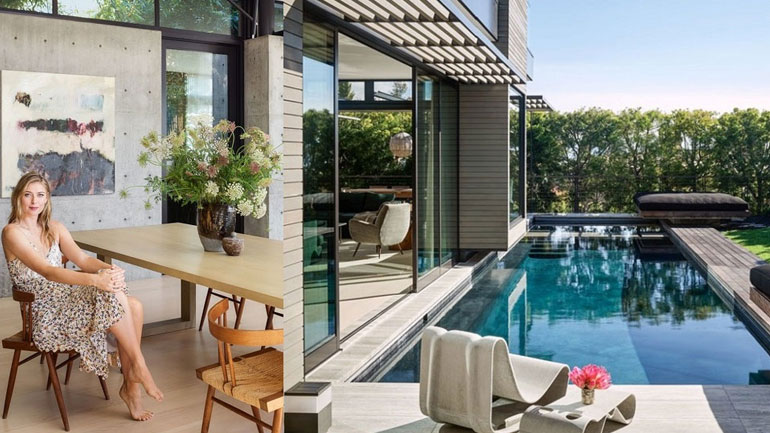 Μέσα στην εντυπωσιακή έπαυλη της Maria Sharapova στo Los Angeles