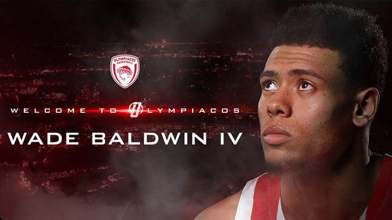 Μπόλντγουιν: «Θέλω να γράψω ιστορία με τον Ολυμπιακό»