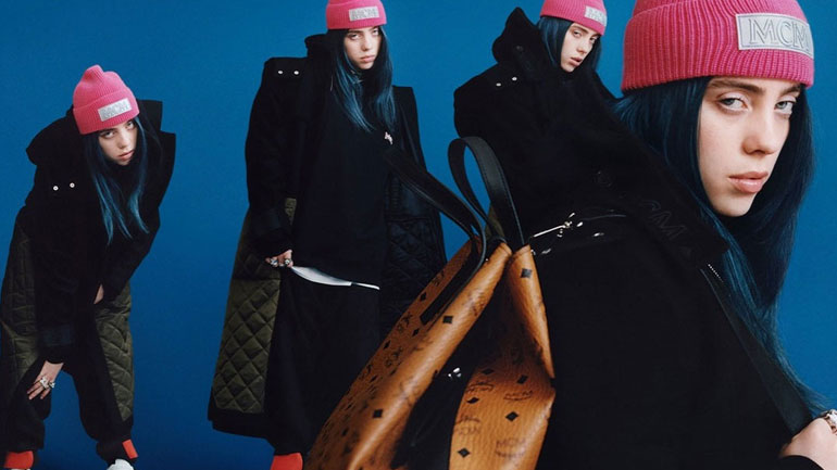 H Billie Eilish πρωταγωνιστεί στη νέα καμπάνια της MCM