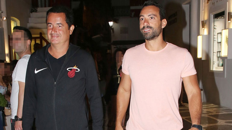 Acun Ilicali: Διακοπές στη Μύκονο για τον σουλτάνο των media!
