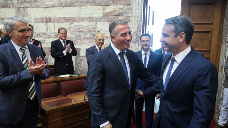 Ομόφωνα ο Στ. Καλαφάτης νέος γραμματέας της Κ.Ο. της ΝΔ