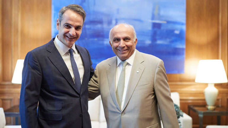 Μητσοτάκης για τη συνάντηση με τον Prem Watsa: Επενδυτικές προοπτικές ανοίγονται στην Ελλάδα