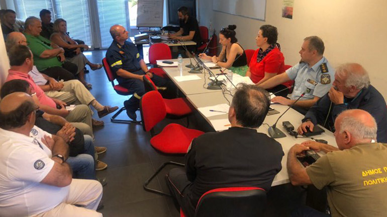 Έκτακτη συνεδρίαση του Συντονιστικού Οργάνου Πολιτικής Προστασίας στη βόρεια Αθήνα μετά τον σεισμό