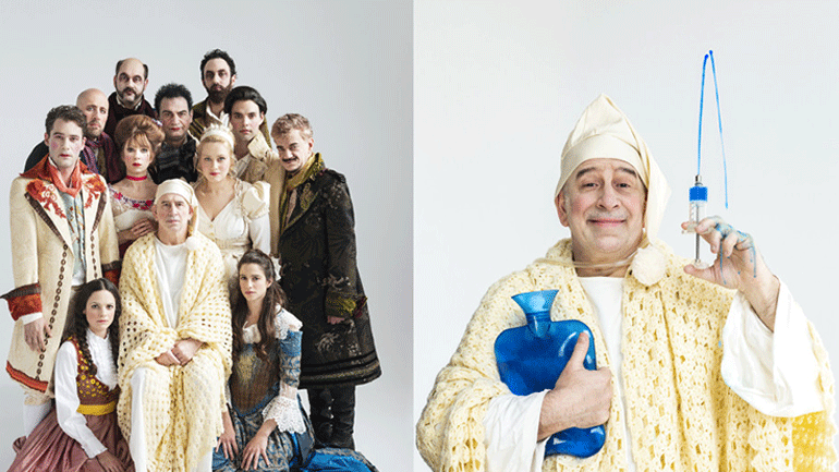 «Ο κατά φαντασίαν ασθενής»  του Μολιέρου στο Δημοτικό Θέατρο Άλσους Δ. Κιντής