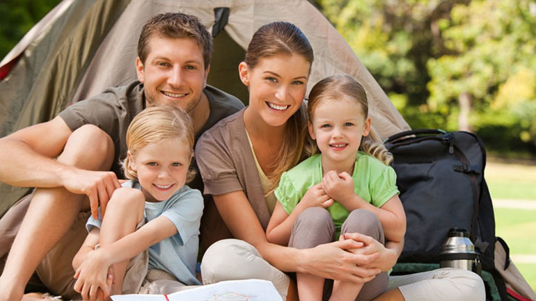 Τα παιδιά που κάνουν κάμπινγκ είναι πιο υγιή κι ευτυχισμένα!