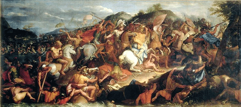 Το πέρασμα του Γρανικού, του Σαρλ Λε Μπρεν