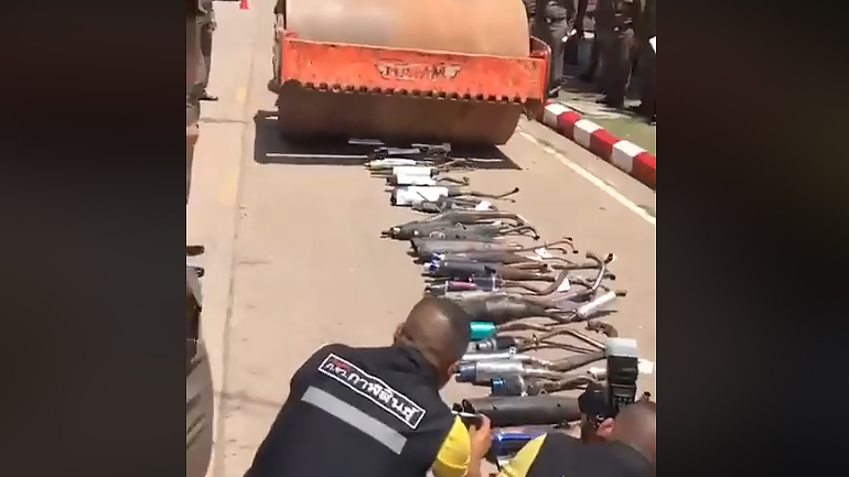 Πατάσσοντας την ηχορύπανση στην Ταϊλάνδη! Πατάσσοντας την ηχορύπανση στην Ταϊλάνδη!