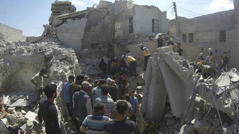 Συρία: Νεκροί 18 άμαχοι από βομβαρδισμούς στην Ιντλίμπ