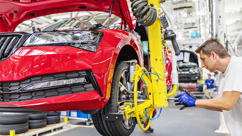 Ξεκίνησε η παραγωγή της ναυαρχίδας της Skoda