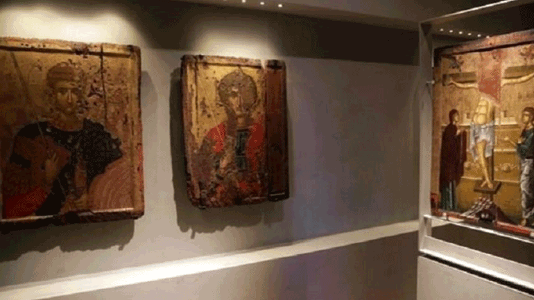 Βυζαντινές εικόνες από τη Θεσσαλονίκη στο Βυζαντινό και Χριστιανικό Μουσείο