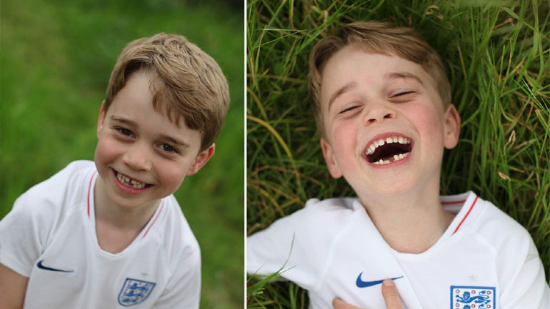 Τα γενέθλια του πρίγκιπα Τζορτζ και η λεπτομέρεια στις φωτογραφίες του