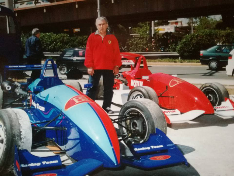 Ο Χρήστος Πλεξίδας είχε συνδέσει το όνομά του με τους αγώνες Formula 3 στην Ελλάδα...