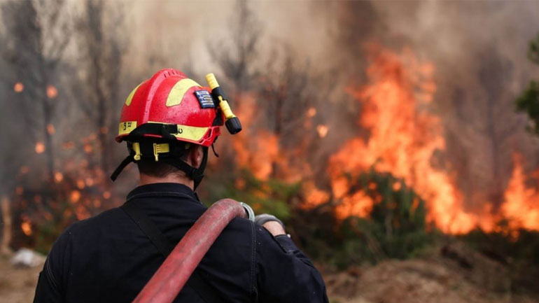 Υπό πλήρη έλεγχο η πυρκαγιά σε χορτολιβαδική έκταση στην Τύλισο