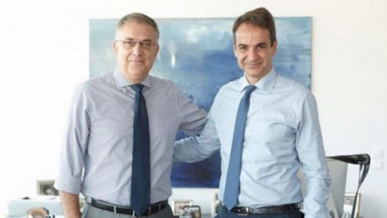 Συνάντηση εργασίας του πρωθυπουργού με την ηγεσία του Υπουργείου Εσωτερικών