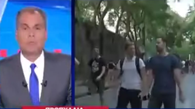 Ο ρεπόρτερ του ΣΚΑΪ που «άδειασε» τον Στραβελάκη