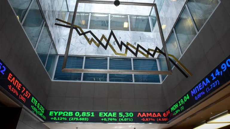 Οριακές διακυμάνσεις στο Χρηματιστήριο Αθηνών