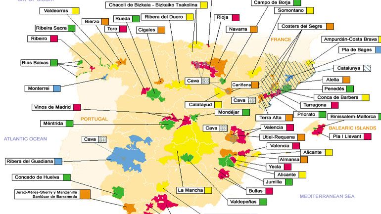 “Χάνουν αγορές” τα ισπανικά κρασιά