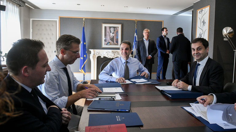 Στο Υπουργείο Τουρισμού ο Κυριάκος Μητσοτάκης