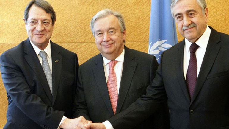 Τετ α τετ Αναστασιάδη-Ακιντζί παρουσία Γκουτιέρες στη Νέα Υόρκη τον Σεπτέμβριο