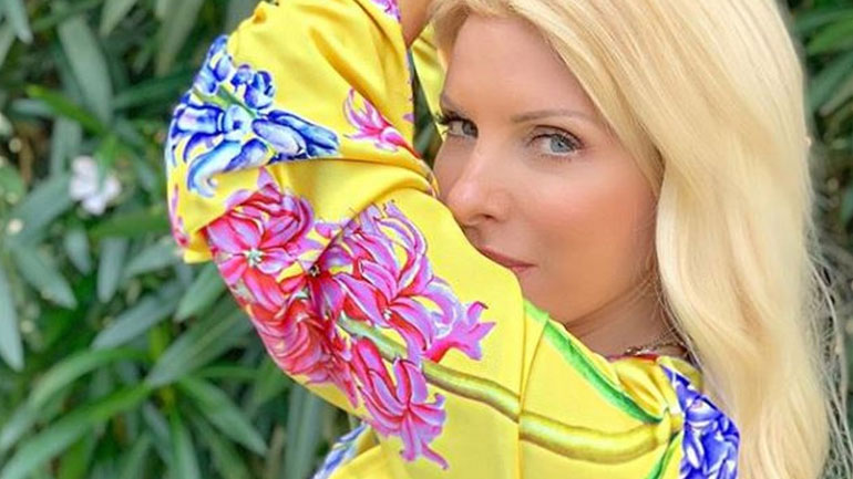 Ελένη Μενεγάκη: Η αδημοσίευτη φωτογραφία από τις διακοπές της στην Αφρική