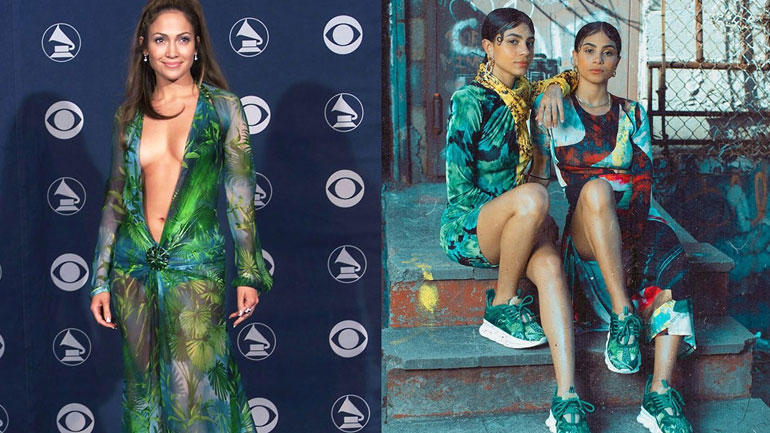 To φόρεμα της Jennifer Lopez στα Grammys του 2000 επιστρέφει σε… sneakers