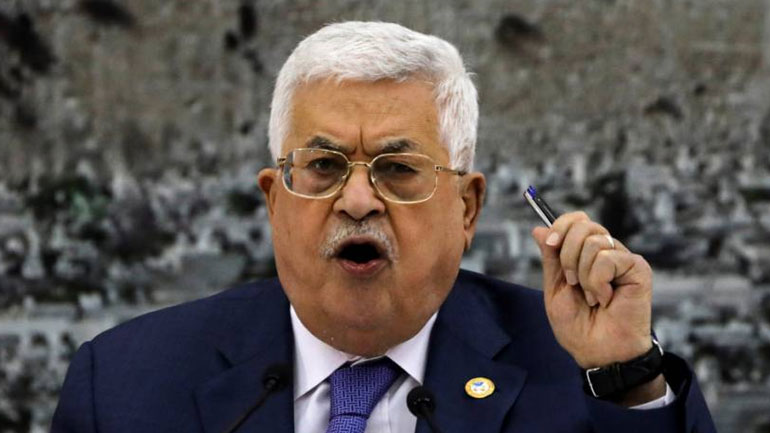 Αμπάς: Αναστέλλονται όλες οι συμφωνίες με το Ισραήλ