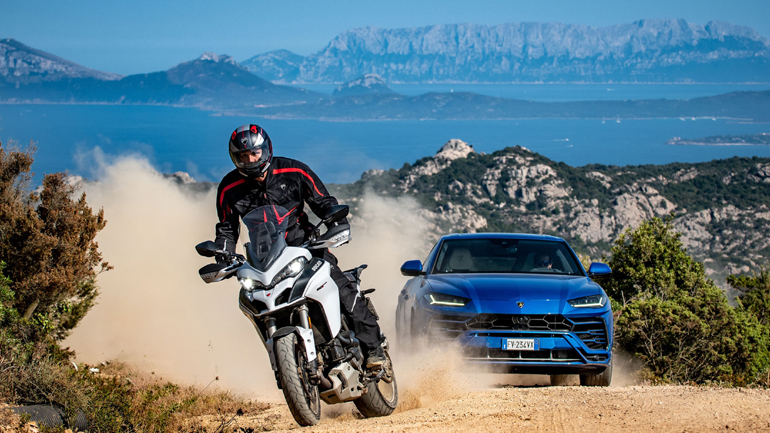 Η Lamborghini συνάντησε τη Ducati