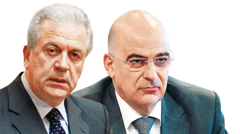 Συνάντηση Ν. Δένδια – Δ. Αβραμόπουλου στο ΥΠΕΞ