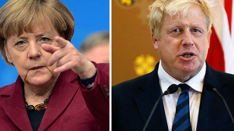 Επικοινωνία Τζόνσον – Μέρκελ: Επιμένει ο Βρετανός πρωθυπουργός στην κατάργηση του backstop