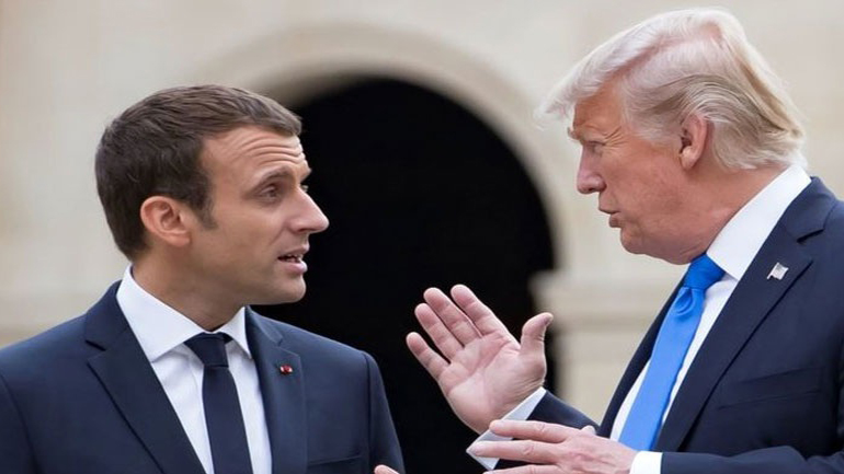 Ο Μακρόν συζήτησε με τον Τραμπ την ανάγκη μιας διεθνούς συμφωνίας για τη φορολόγηση ψηφιακών υπηρεσιών Ο Μακρόν συζήτησε με τον Τραμπ την ανάγκη μιας διεθνούς συμφωνίας για τη φορολόγηση ψηφιακών υπηρεσιών